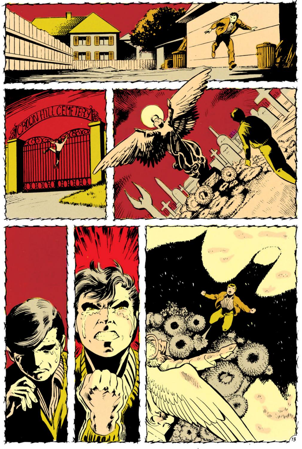 Comic book panel